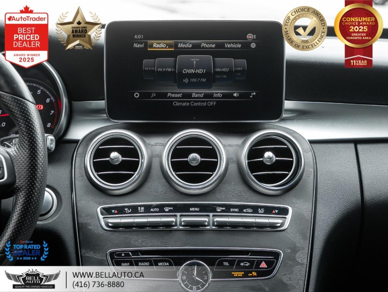 2018 Mercedes-Benz C-Class C300 | AMGPKG | NAVI | 360CAM | PANO | NOACCIDENT Toronto ON
