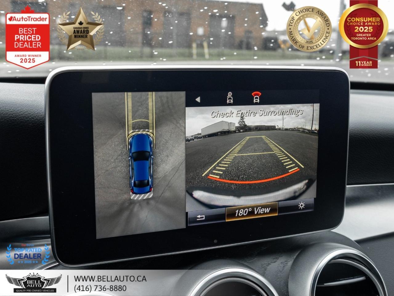 2018 Mercedes-Benz C-Class C300 | AMGPKG | NAVI | 360CAM | PANO | NOACCIDENT Toronto ON