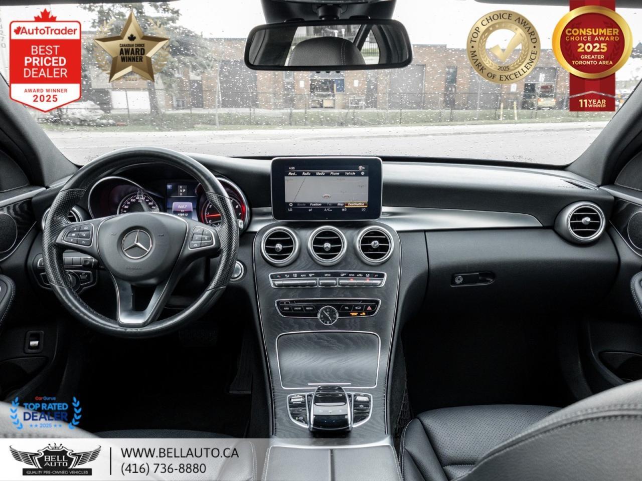 2018 Mercedes-Benz C-Class C300 | AMGPKG | NAVI | 360CAM | PANO | NOACCIDENT Toronto ON