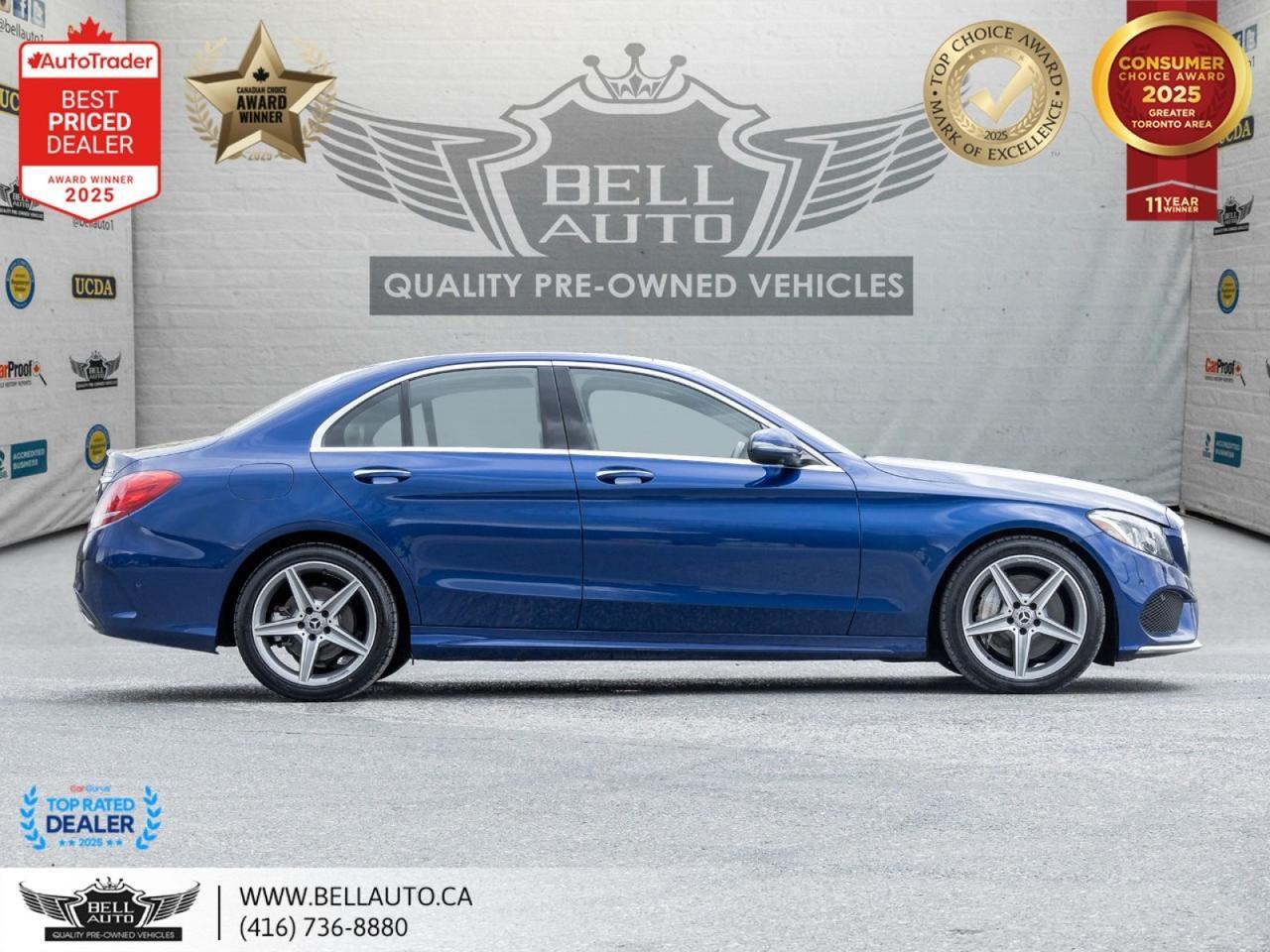 2018 Mercedes-Benz C-Class C300 | AMGPKG | NAVI | 360CAM | PANO | NOACCIDENT Toronto ON