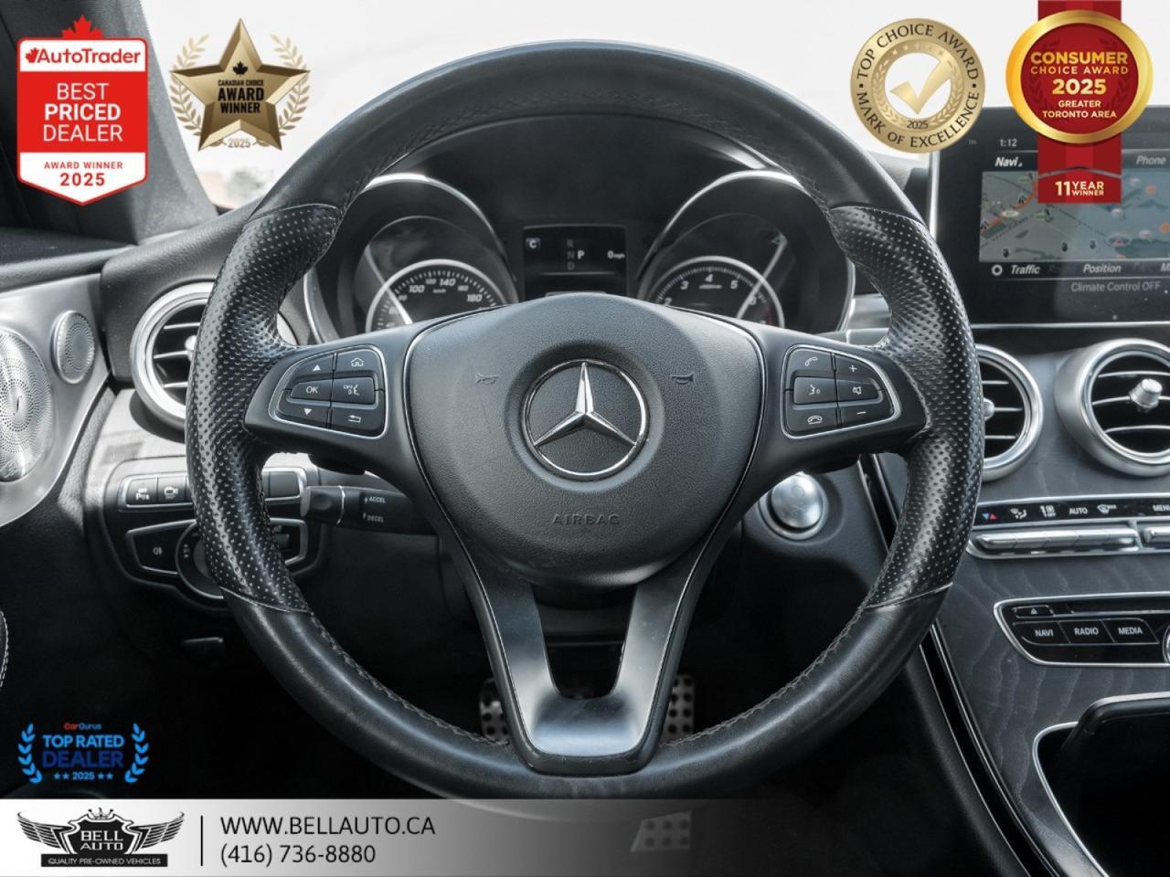 2018 Mercedes-Benz C-Class C300 | AMGPKG | NIGHTPKG | NAVI | 360CAM | BRMSTR | NOACCIDENT Toronto ON