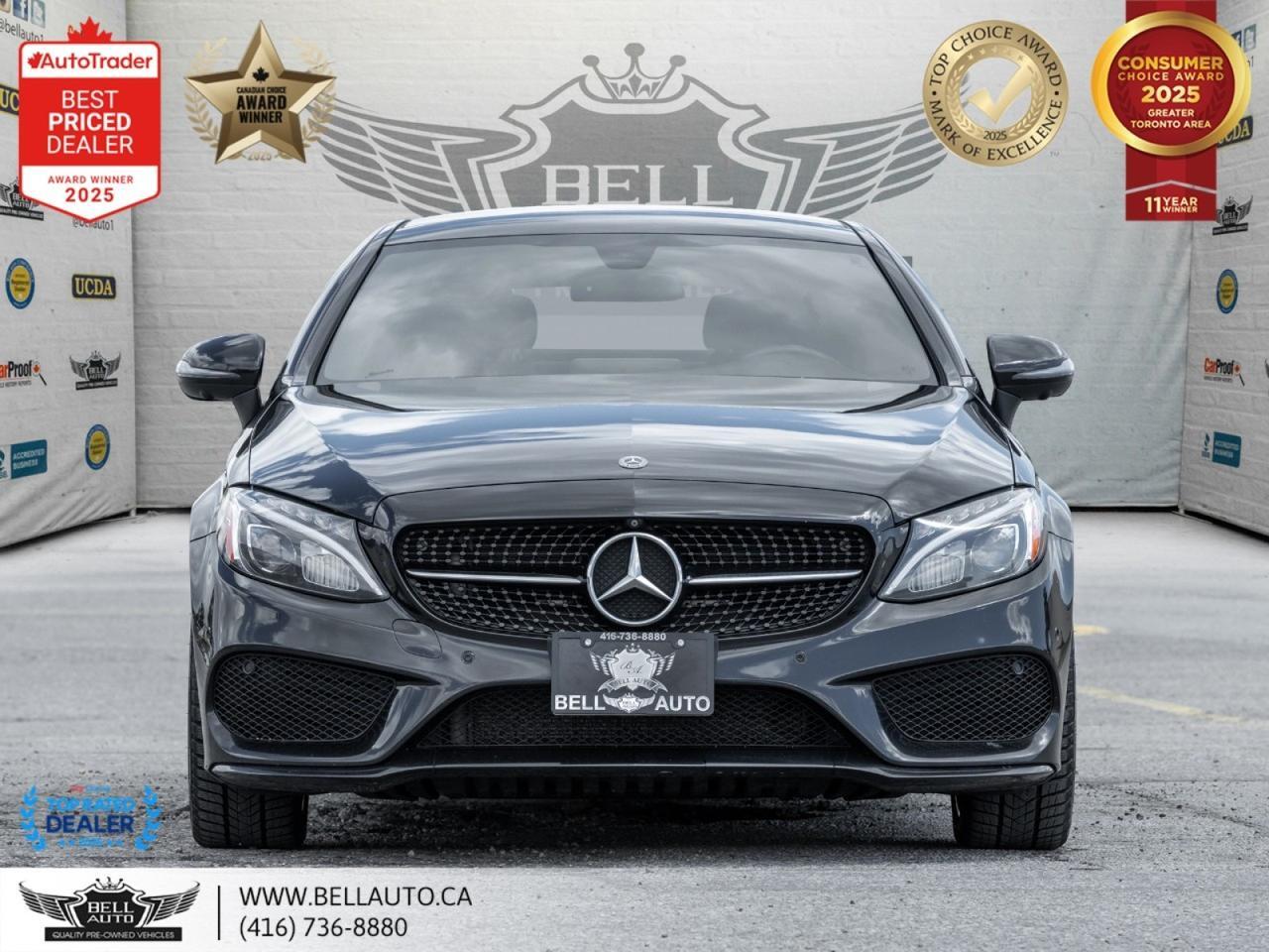 2018 Mercedes-Benz C-Class C300 | AMGPKG | NIGHTPKG | NAVI | 360CAM | BRMSTR | NOACCIDENT Toronto ON