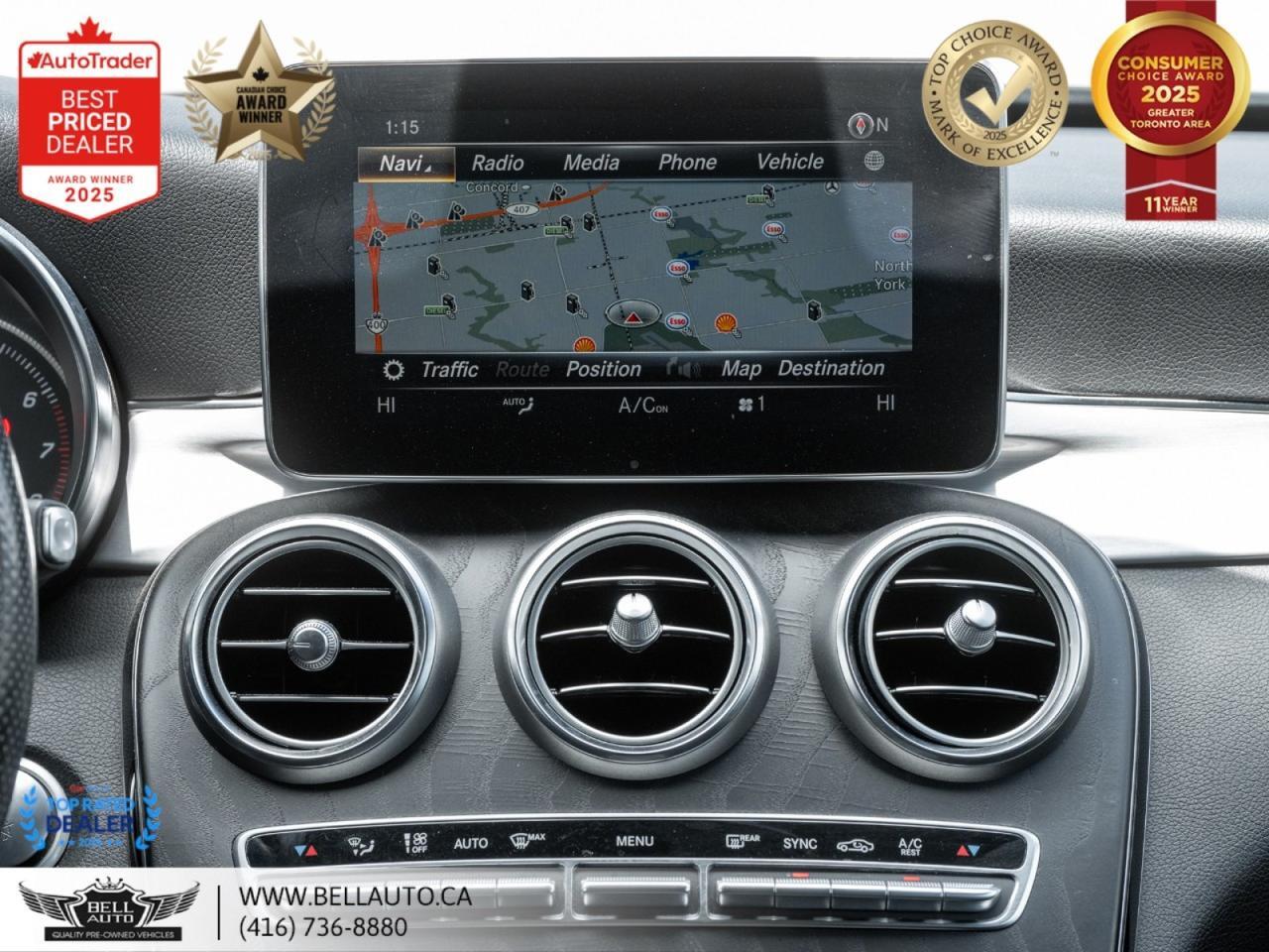 2018 Mercedes-Benz C-Class C300 | AMGPKG | NIGHTPKG | NAVI | 360CAM | BRMSTR | NOACCIDENT Toronto ON