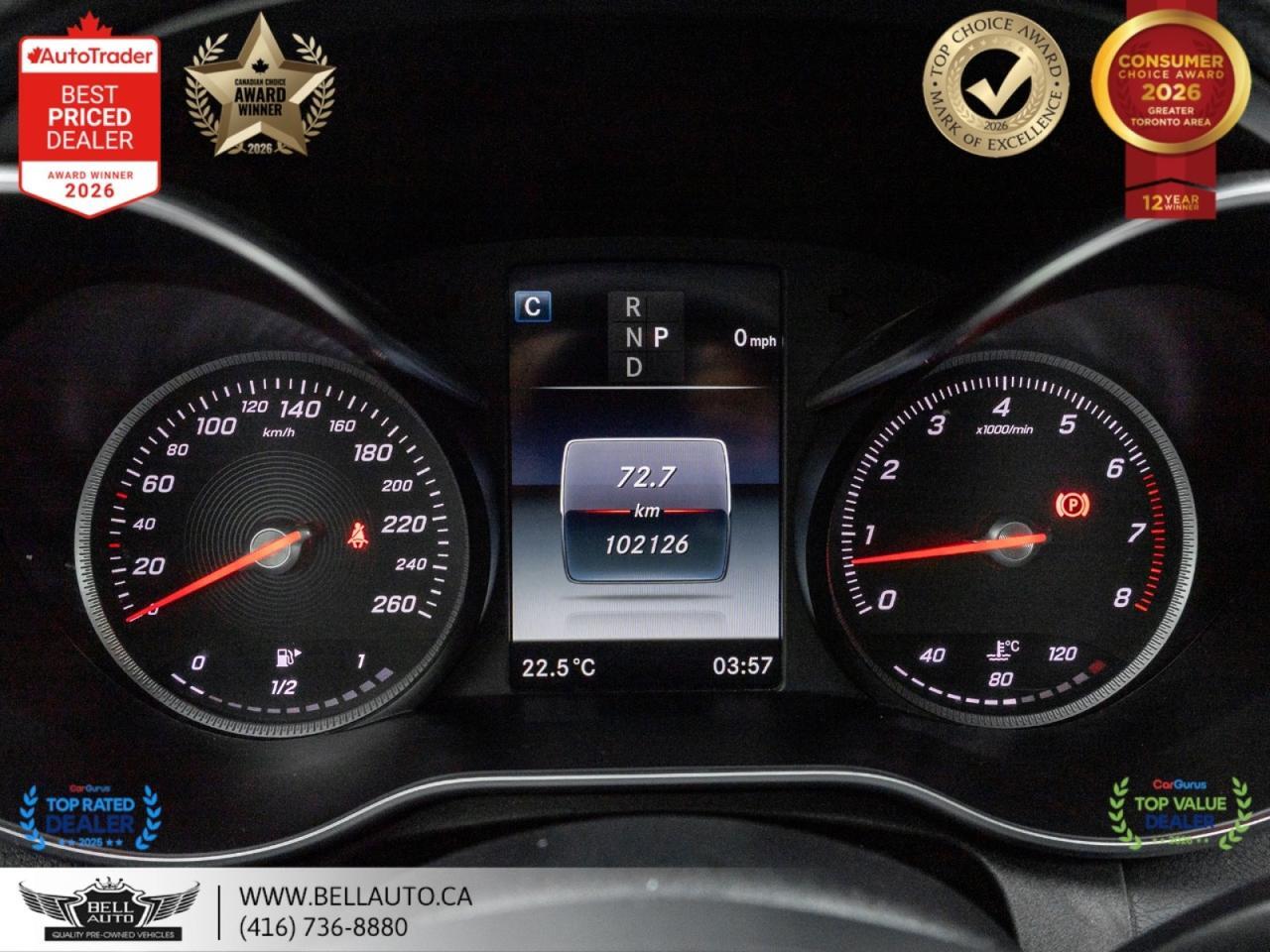 2018 Mercedes-Benz C-Class C300 | AMGPKG | NIGHTPKG | PRMPKG | NAVI | B.CAM | PANO | NOACCIDENT Toronto ON