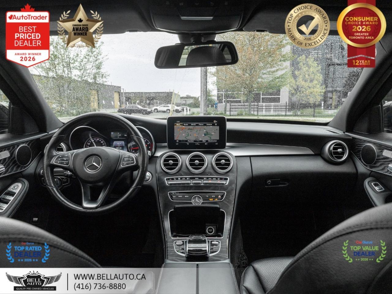 2018 Mercedes-Benz C-Class C300 | AMGPKG | NIGHTPKG | PRMPKG | NAVI | B.CAM | PANO | NOACCIDENT Toronto ON