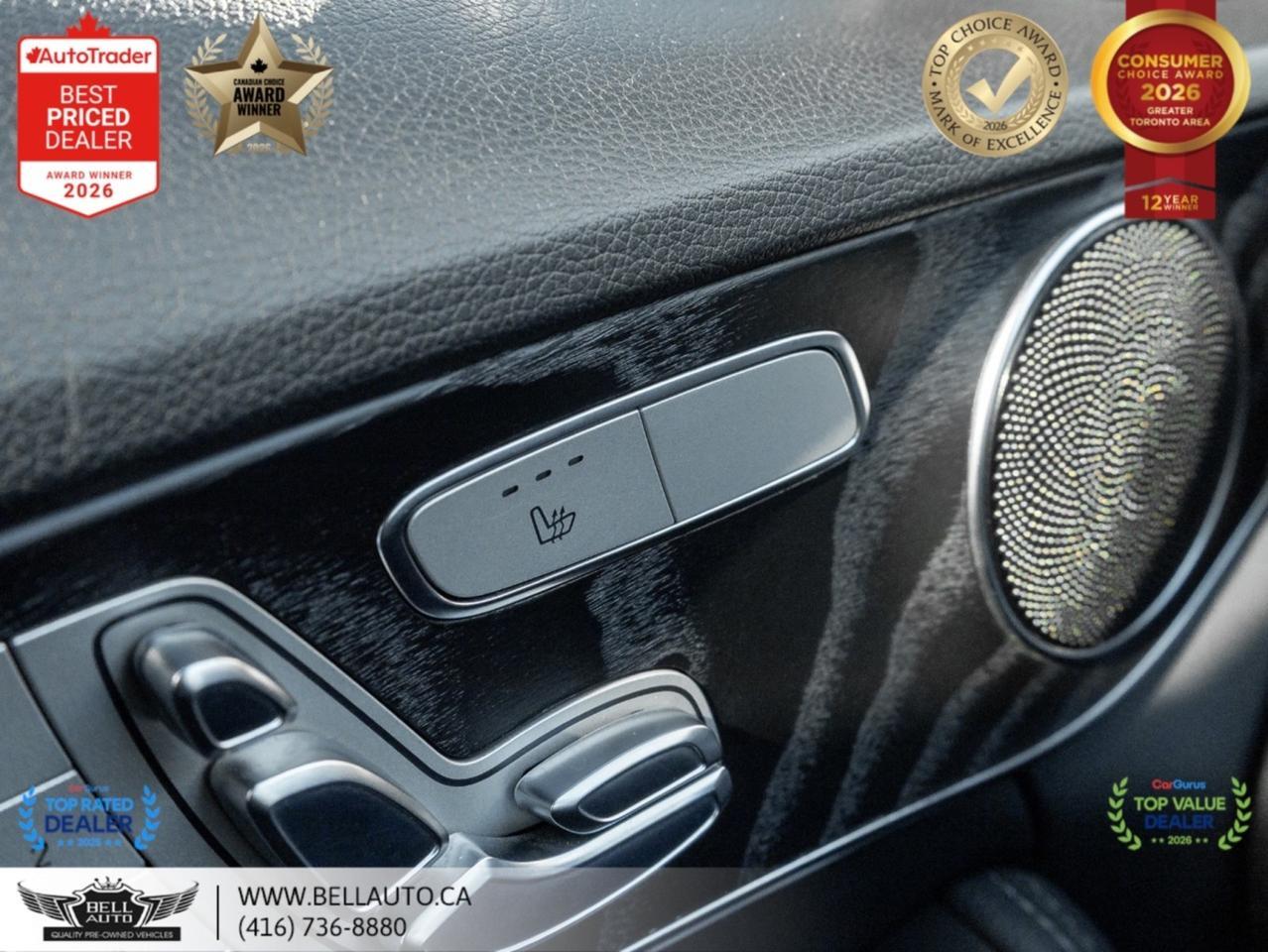 2018 Mercedes-Benz C-Class C300 | AMGPKG | PRMPKG | NAVI | B.CAM | PANO | BRMSTR | LOWKMS | NOACCIDENT Toronto ON
