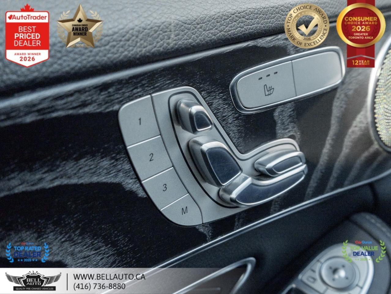 2018 Mercedes-Benz C-Class C300 | AMGPKG | PRMPKG | NAVI | B.CAM | PANO | BRMSTR | LOWKMS | NOACCIDENT Toronto ON