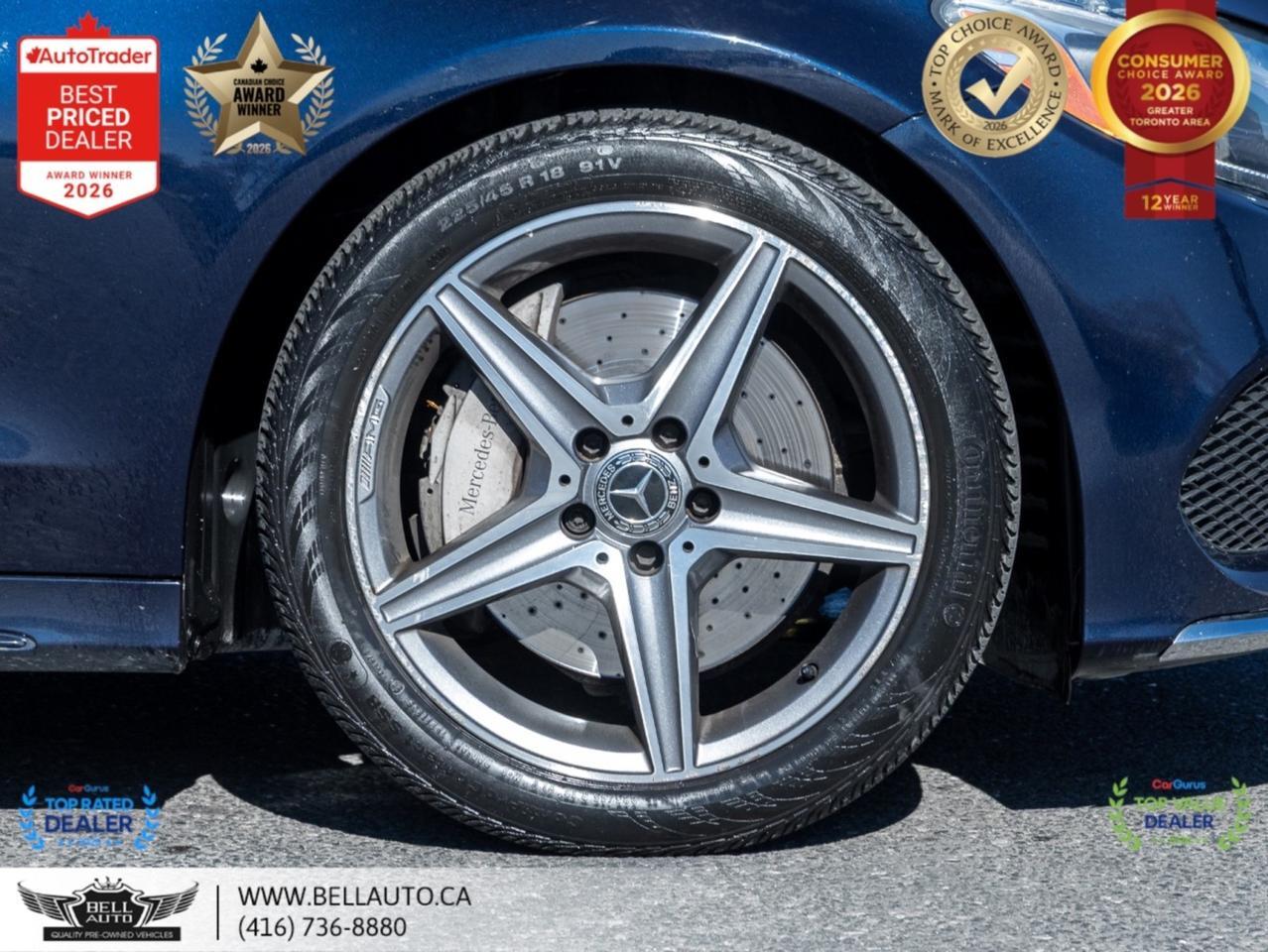 2018 Mercedes-Benz C-Class C300 | AMGPKG | PRMPKG | NAVI | B.CAM | PANO | BRMSTR | LOWKMS | NOACCIDENT Toronto ON