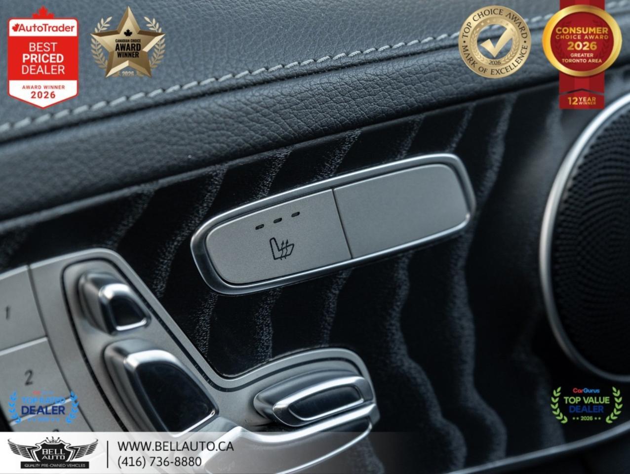 2018 Mercedes-Benz C-Class C300 | AMGPKG | PRMPKG | UPGRDRMS | NAVI | B.CAM | PANO | NOACCIDENT Toronto ON