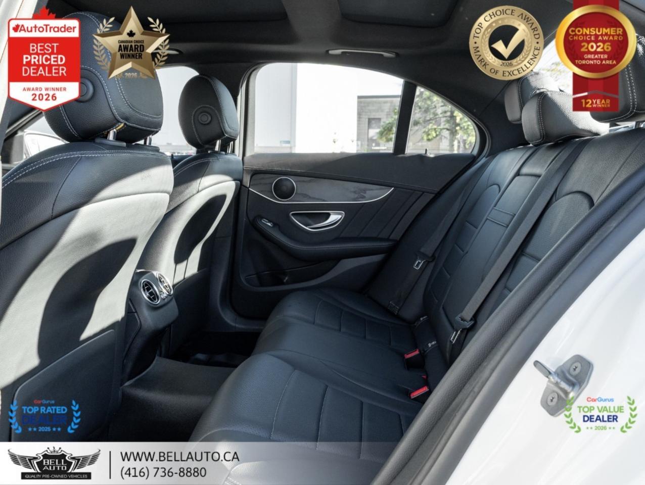2018 Mercedes-Benz C-Class C300 | AMGPKG | PRMPKG | UPGRDRMS | NAVI | B.CAM | PANO | NOACCIDENT Toronto ON