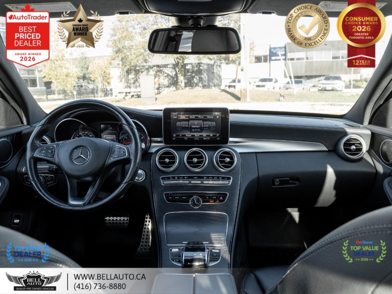 2018 Mercedes-Benz C-Class C300 | AMGPKG | PRMPKG | UPGRDRMS | NAVI | B.CAM | PANO | NOACCIDENT Toronto ON