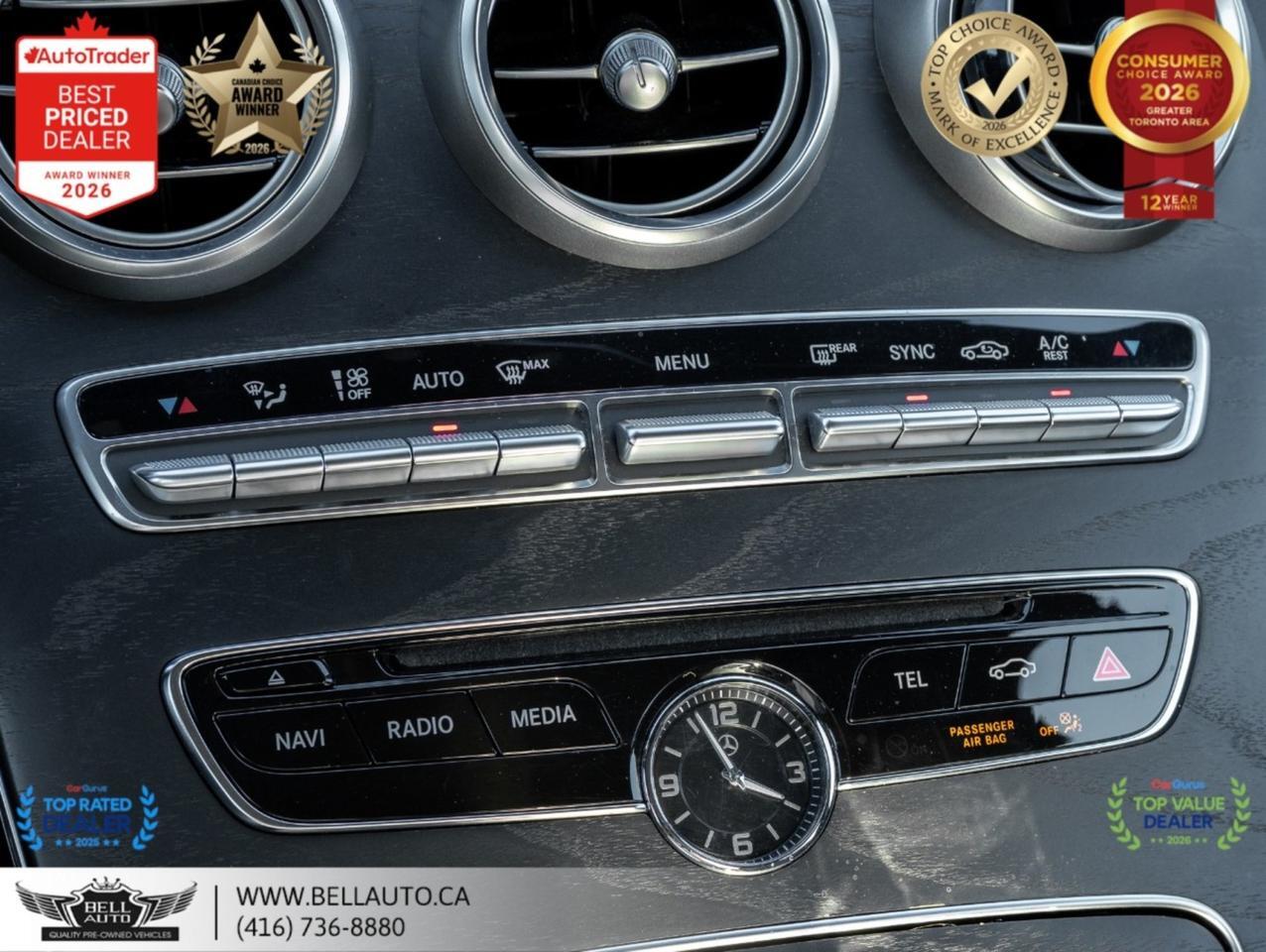 2018 Mercedes-Benz C-Class C300 | AMGPKG | PRMPKG | UPGRDRMS | NAVI | B.CAM | PANO | NOACCIDENT Toronto ON
