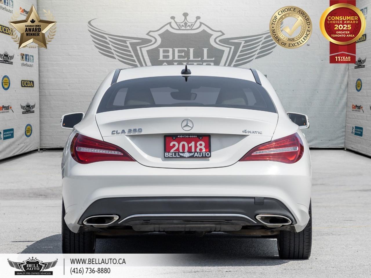 2018 Mercedes-Benz CLA 250 | 4MATIC | PANO ROOF | SPORT SEATS | BACKUPCAM | POWER AND HEATED SEATS | NO ACCIDENT Toronto ON