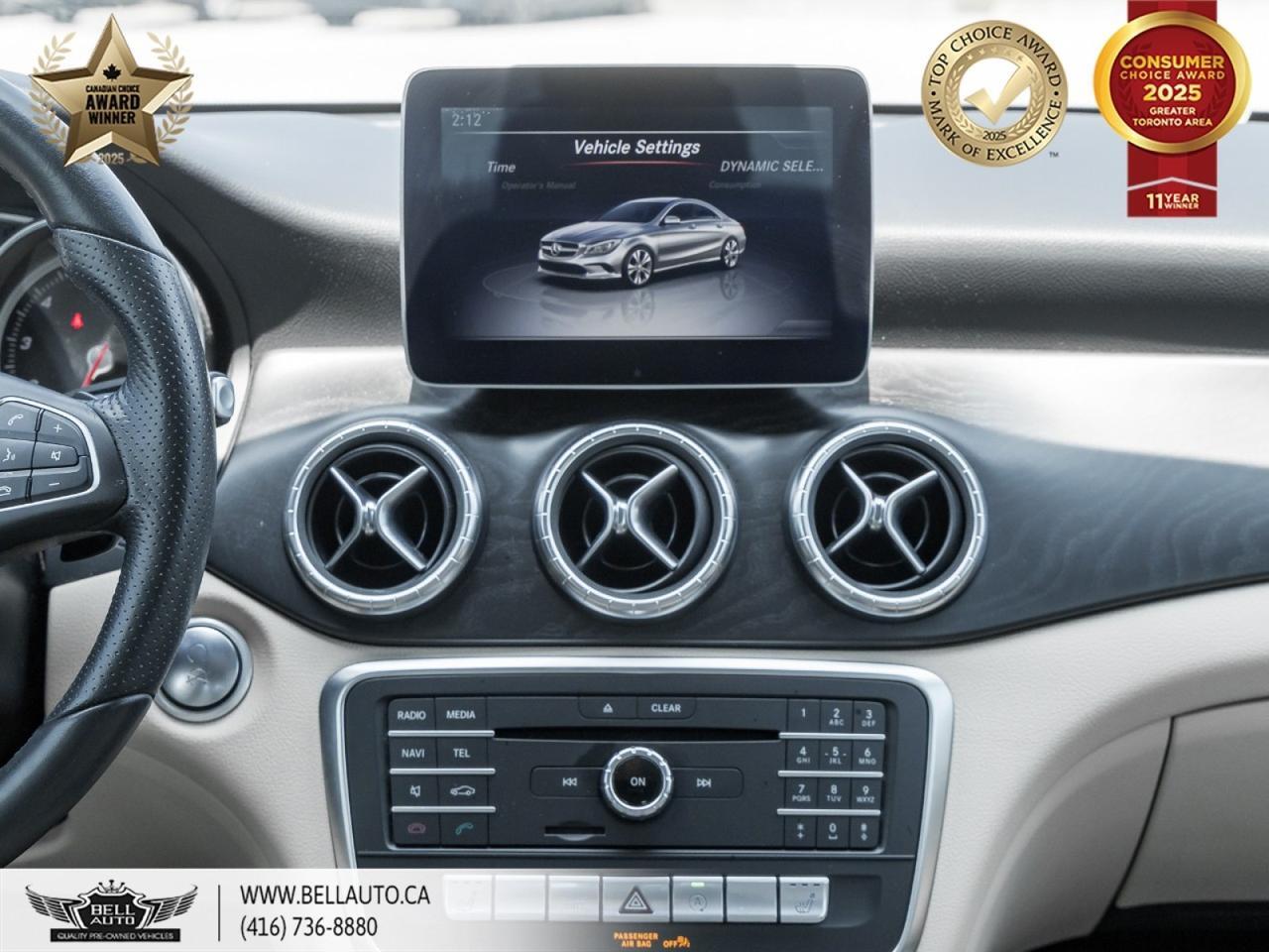 2018 Mercedes-Benz CLA 250 | 4MATIC | PANO ROOF | SPORT SEATS | BACKUPCAM | POWER AND HEATED SEATS | NO ACCIDENT Toronto ON