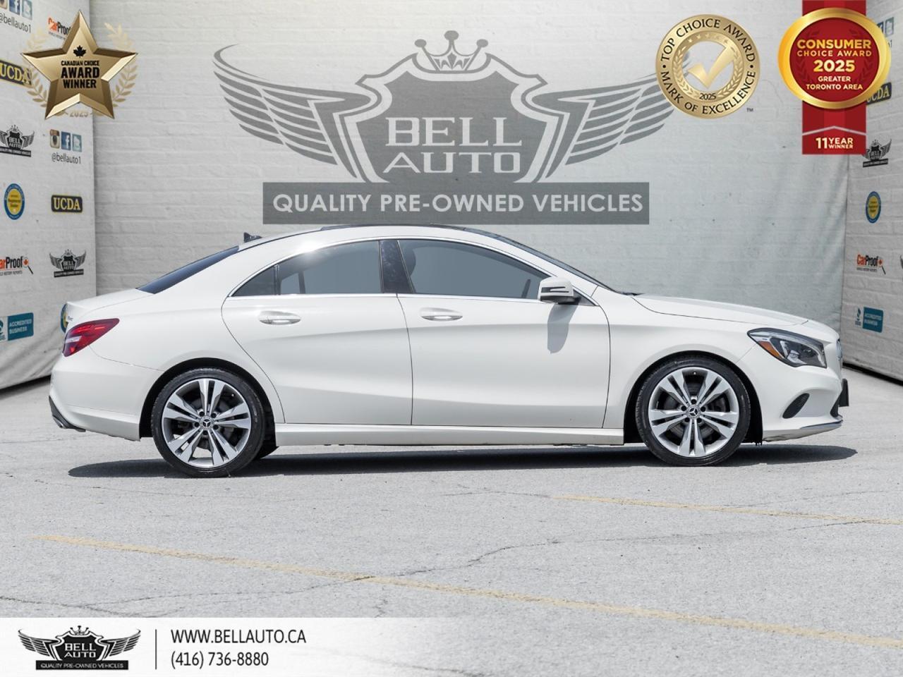 2018 Mercedes-Benz CLA 250 | 4MATIC | PANO ROOF | SPORT SEATS | BACKUPCAM | POWER AND HEATED SEATS | NO ACCIDENT Toronto ON