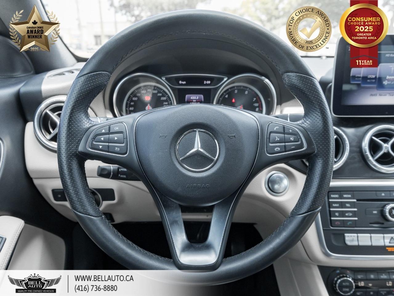 2018 Mercedes-Benz CLA 250 | 4MATIC | PANO ROOF | SPORT SEATS | BACKUPCAM | POWER AND HEATED SEATS | NO ACCIDENT Toronto ON