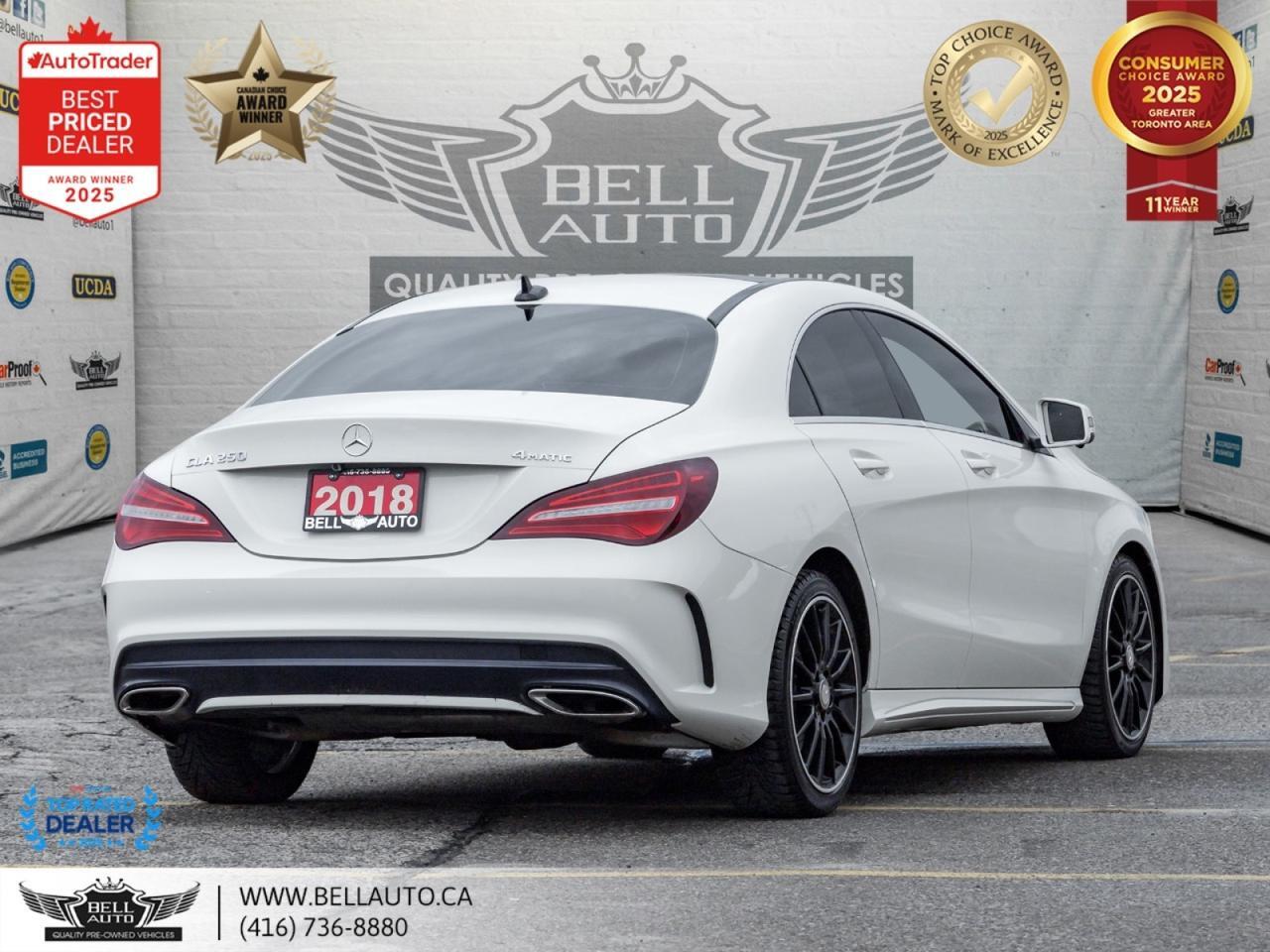 2018 Mercedes-Benz CLA 250 | AMG PKG | PREMIUM PKG | LED HP LIGHTS | NAVI | 360CAM | PANO | NOACCIDENT Toronto ON