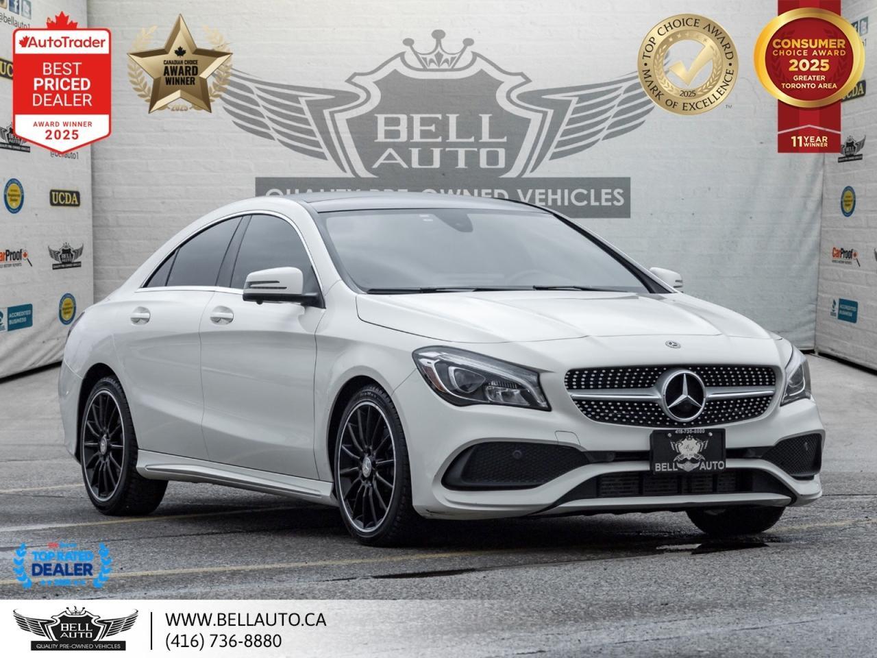 2018 Mercedes-Benz CLA 250 | AMG PKG | PREMIUM PKG | LED HP LIGHTS | NAVI | 360CAM | PANO | NOACCIDENT