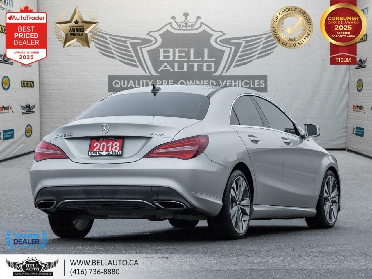 2018 Mercedes-Benz CLA 250 | PANO | B.CAM | LED HP LIGHTS | LOWKMS | NOACCIDENT Toronto ON