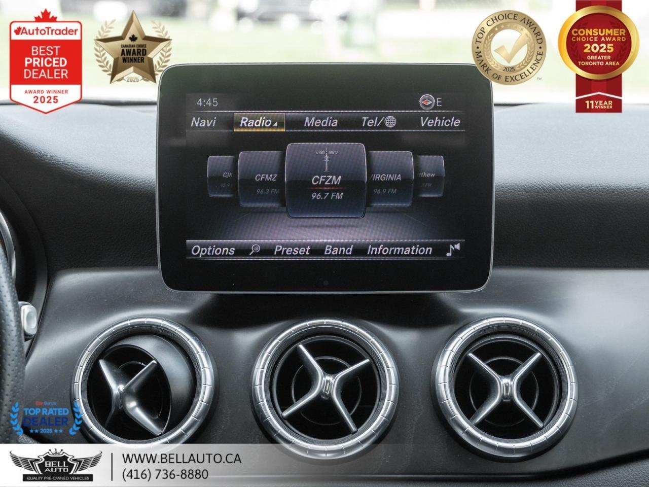 2018 Mercedes-Benz CLA 250 | PRMPKG | HP LED | NAVI | B.CAM | PANO | NOACCIDENT Toronto ON