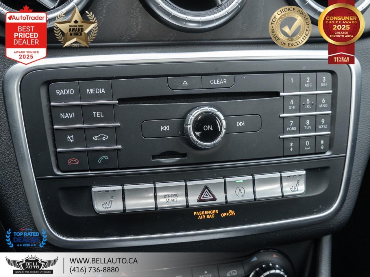 2018 Mercedes-Benz CLA 250 | PRMPKG | HP LED | NAVI | B.CAM | PANO | NOACCIDENT Toronto ON