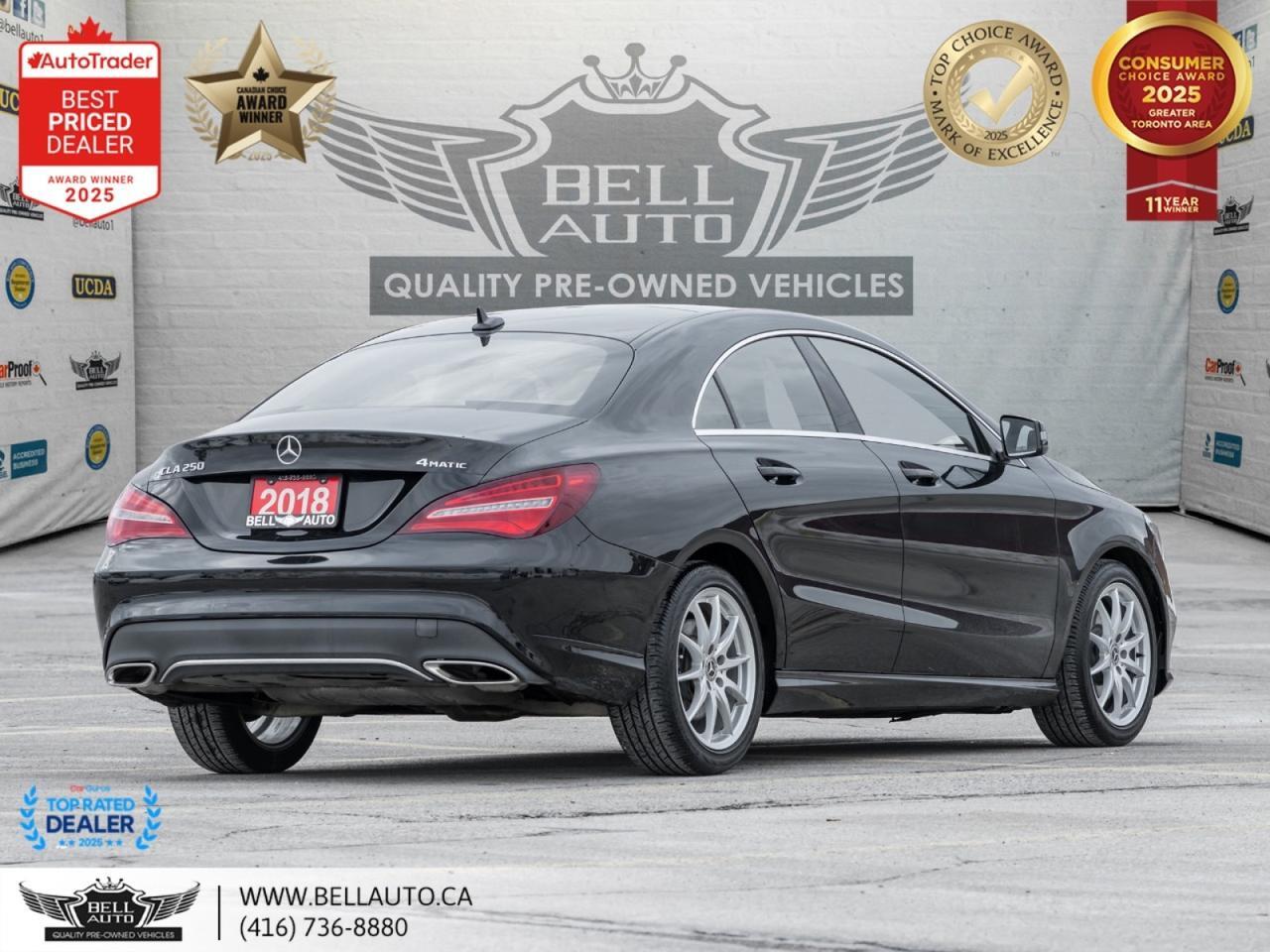 2018 Mercedes-Benz CLA 250 | PRMPKG | LEDLIGHTS | PANO | B.CAM | LOWKMS | NOACCIDENT Toronto ON