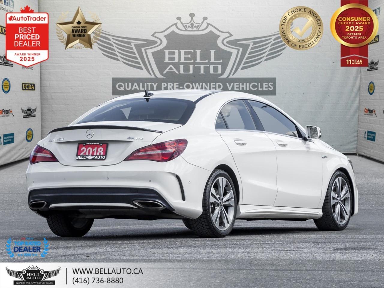2018 Mercedes-Benz CLA 250, AWD, NAVI, PANO, B.CAM, B.SPOT, PDC, LEATHER, SATELLITERADIO Toronto ON