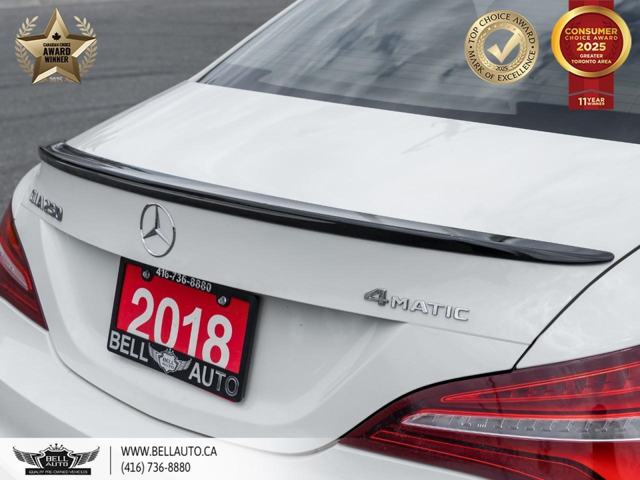 2018 Mercedes-Benz CLA 250, AWD, NAVI, PANO, BACKUPCAM, B.SPOT, PDC, LEATHER, SATELLITERADIO Toronto ON