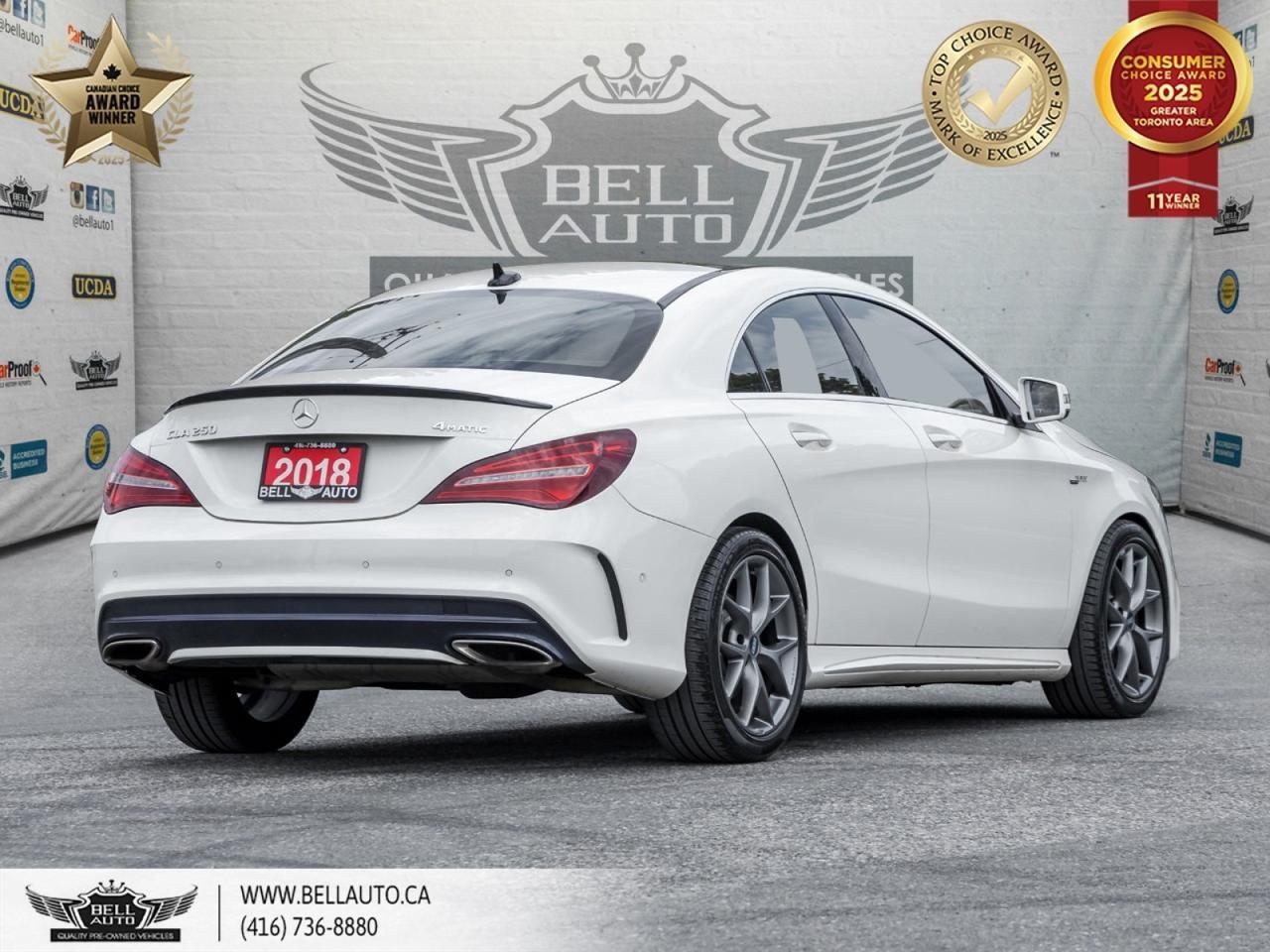 2018 Mercedes-Benz CLA 250, AWD, NAVI, PANO, BACKUPCAM, B.SPOT, PDC, LEATHER, SATELLITERADIO Toronto ON
