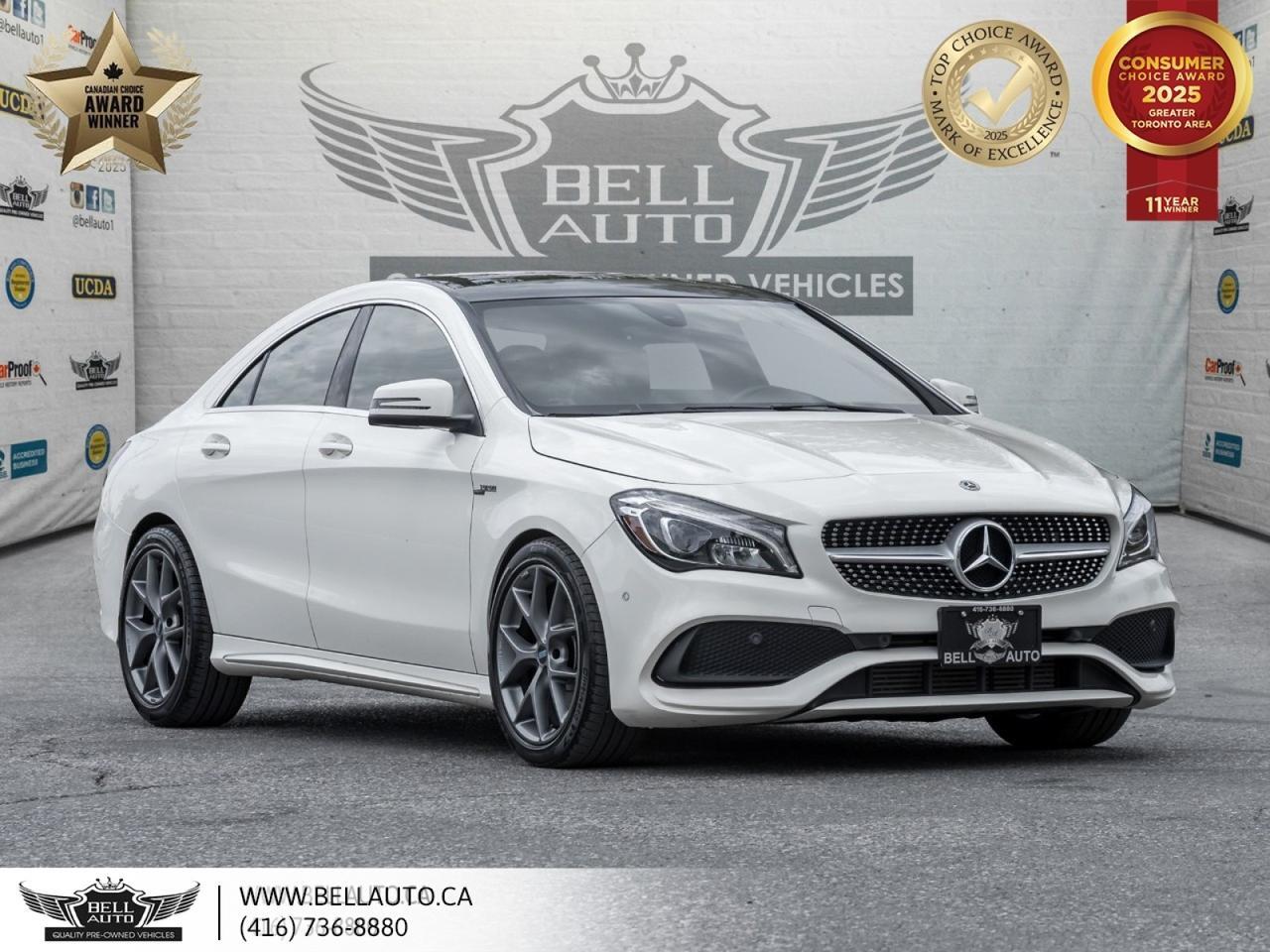 2018 Mercedes-Benz CLA 250, AWD, NAVI, PANO, BACKUPCAM, B.SPOT, PDC, LEATHER, SATELLITERADIO Toronto ON