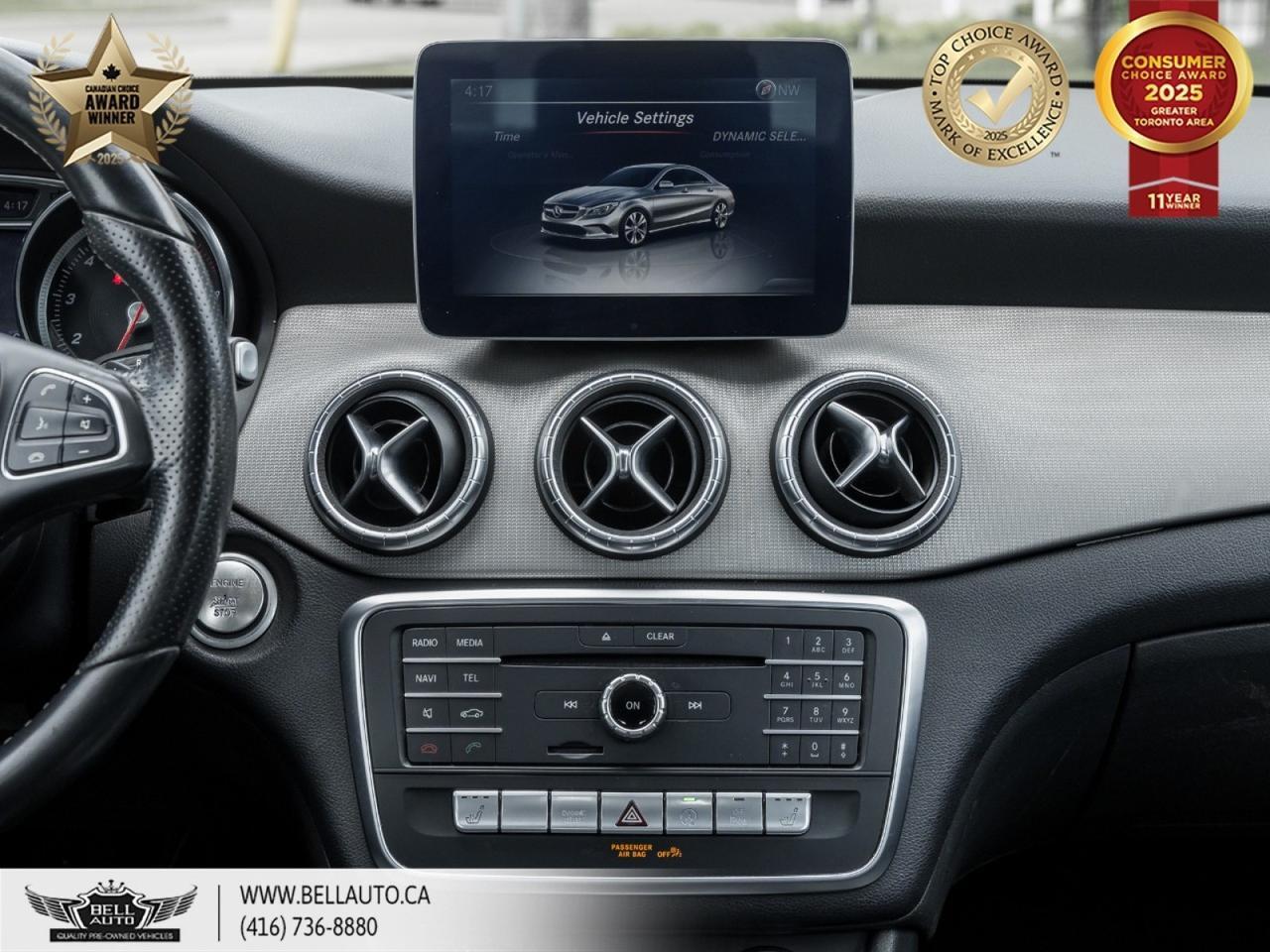 2018 Mercedes-Benz CLA 250, AWD, NAVI, PANO, BACKUPCAM, B.SPOT, PDC, LEATHER, SATELLITERADIO Toronto ON