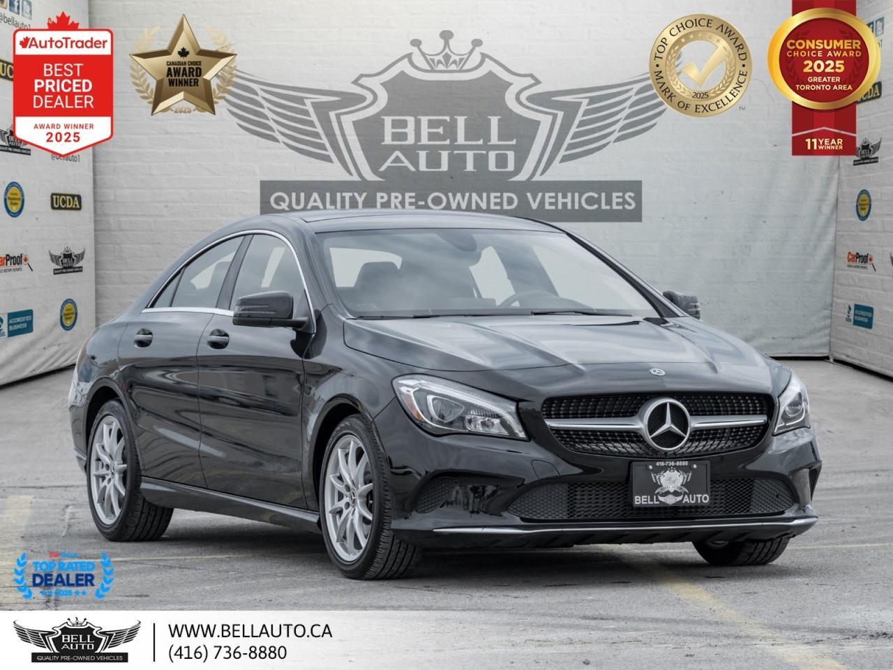 2018 Mercedes-Benz CLA 250 PRM PKG LED HP LIGHTS PANO B.CAM LOW KMS NOACCIDENT
