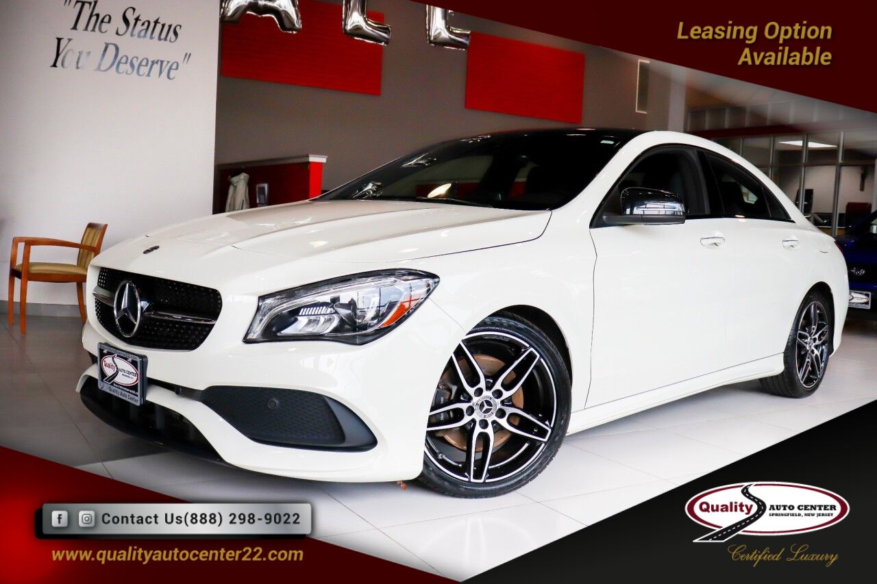 2018 Mercedes-Benz CLA CLA 250 AMG Pkg Premium, Convenience and Night Pkg Panorama Roof Springfield NJ 2018 Mercedes-Benz CLA CLA 250 AMG Pkg Premium, Convenience and Night Pkg Panorama Roof Springfield NJ