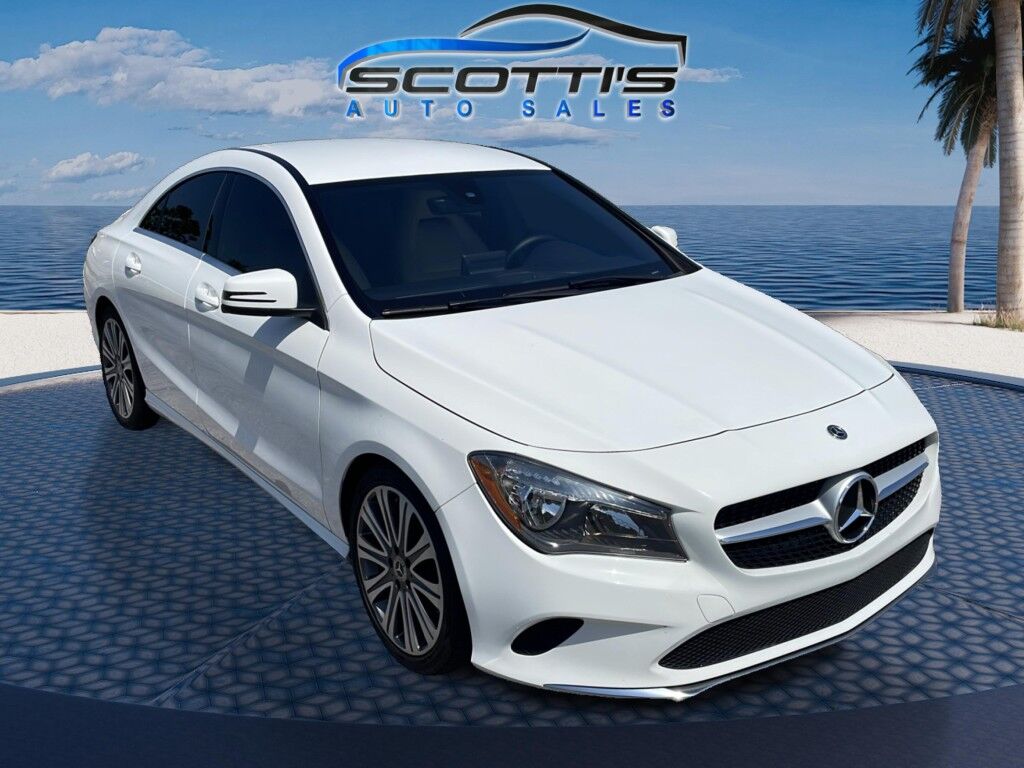 2018 Mercedes-Benz CLA CLA 250~ACCIDENT AVOIDANCE SYSTEMS~BLUETOOTH~CRASH SENSORS~DRIVER ASSISTANCE PACKAGE~REARVIEW CAMERA Sarasota FL