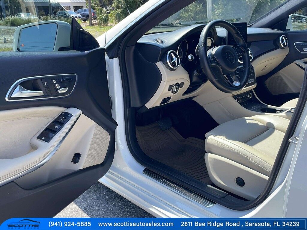 2018 Mercedes-Benz CLA CLA 250~ACCIDENT AVOIDANCE SYSTEMS~BLUETOOTH~CRASH SENSORS~DRIVER ASSISTANCE PACKAGE~REARVIEW CAMERA Sarasota FL