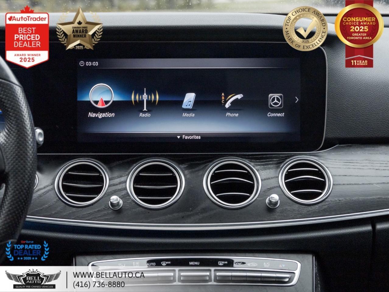 2018 Mercedes-Benz E-Class E300 | AMG PKG | NAVI | B.CAM | HUD | PANO | BURMESTER | NOACCIDENT Toronto ON