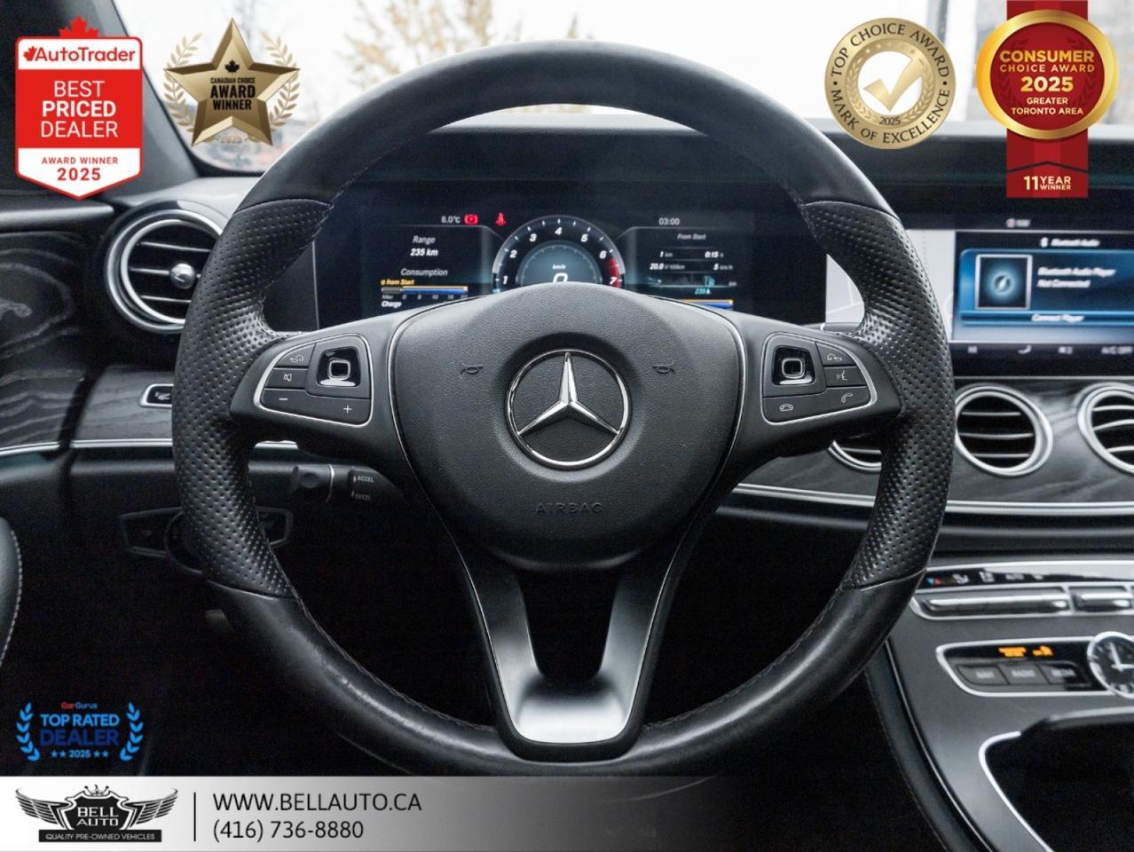 2018 Mercedes-Benz E-Class E300 | AMG PKG | NAVI | B.CAM | HUD | PANO | BURMESTER | NOACCIDENT Toronto ON