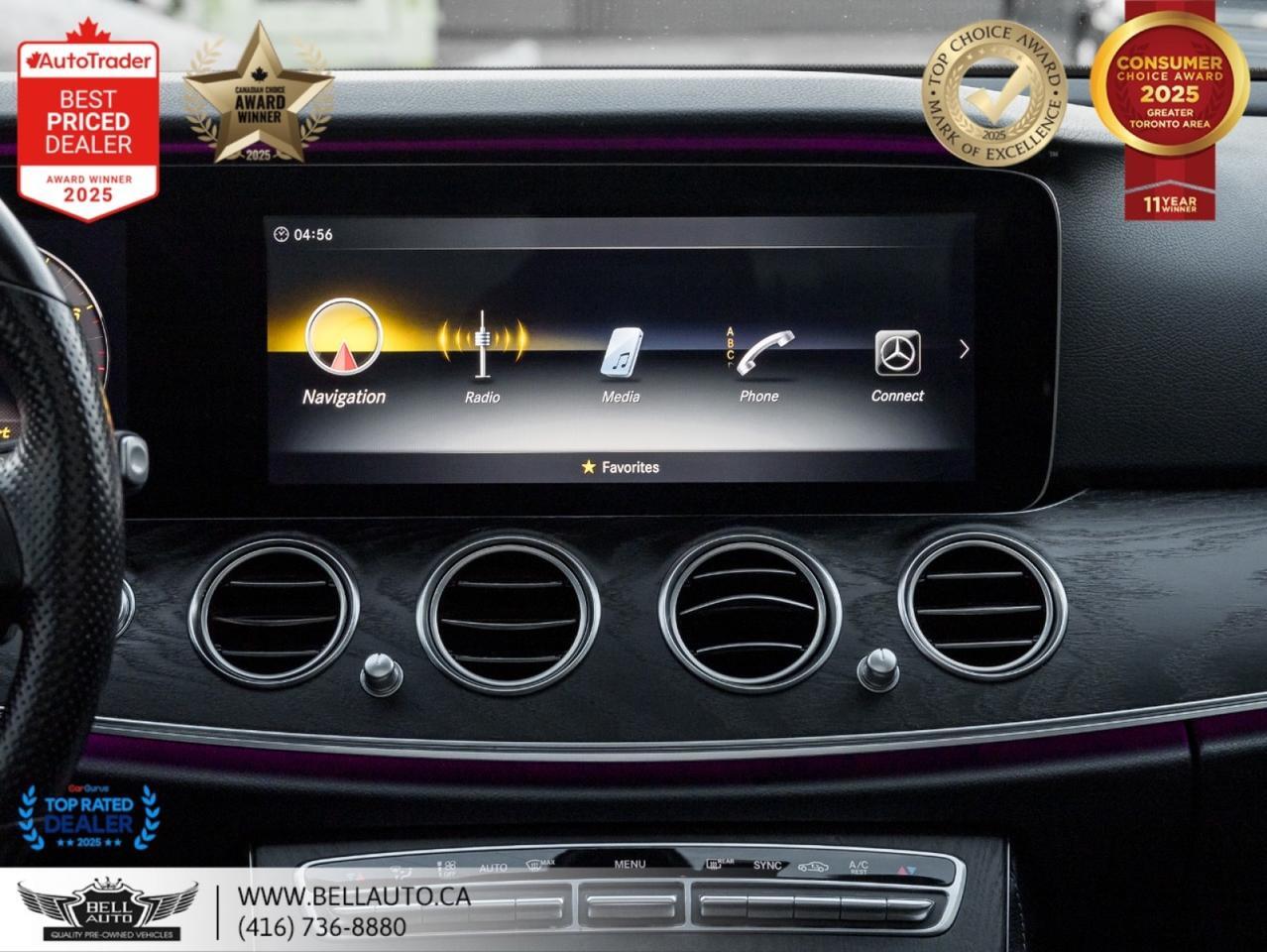 2018 Mercedes-Benz E-Class E300 | NAVI | B.CAM | PANO | BURMESTER | NOACCIDENT Toronto ON