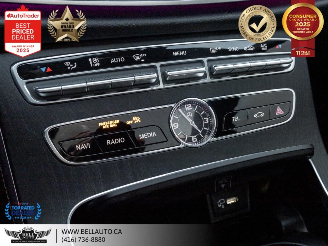 2018 Mercedes-Benz E-Class E300 | NAVI | B.CAM | PANO | BURMESTER | NOACCIDENT Toronto ON