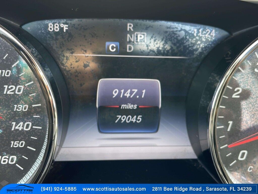 2018 Mercedes-Benz E-Class~AUTO START/STOP~BLIND SPOT WARNING~CONVERTIBLE SOFT TOP~DRIVER ASSISTANCE PACKAGE~HEATED SEATS~PREMIUM SOUND SYSTEM~SURROUND VIEW CAMERA E 400~CONVERTIBLE Sarasota FL