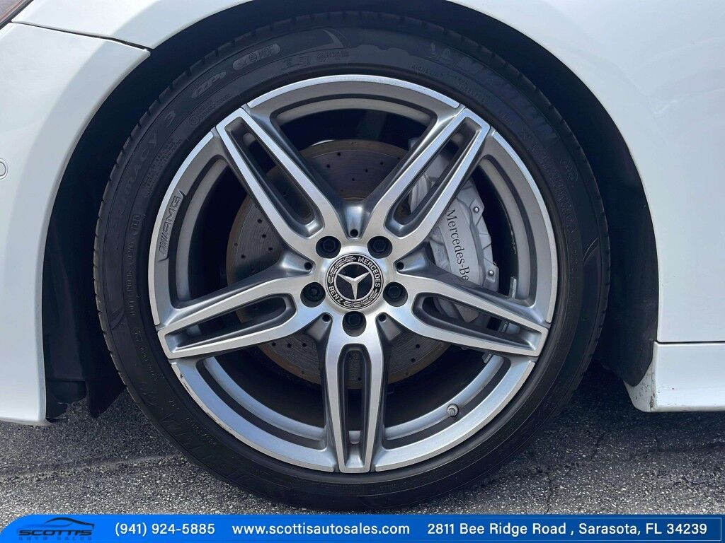 2018 Mercedes-Benz E-Class~AUTO START/STOP~BLIND SPOT WARNING~CONVERTIBLE SOFT TOP~DRIVER ASSISTANCE PACKAGE~HEATED SEATS~PREMIUM SOUND SYSTEM~SURROUND VIEW CAMERA E 400~CONVERTIBLE Sarasota FL