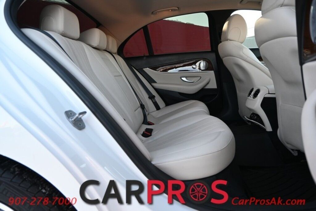 2018 Mercedes-Benz E300 4Matic AWD - Premium I Pkg - Sport Pkg - Power & Heated Leather Seats - Heated Steering Wheel - Burmester Sound System - Sunroof - Navigation - Blind Spot Alert - Burl Walnut Wood Trim - Bluetooth - Backup Camera - Front & Rear Park Assist Anchorage AK