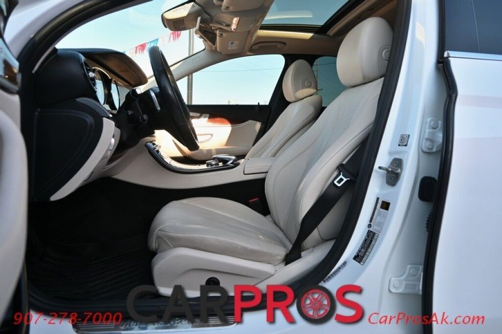 2018 Mercedes-Benz E300 4Matic AWD - Premium I Pkg - Sport Pkg - Power & Heated Leather Seats - Heated Steering Wheel - Burmester Sound System - Sunroof - Navigation - Blind Spot Alert - Burl Walnut Wood Trim - Bluetooth - Backup Camera - Front & Rear Park Assist Anchorage AK