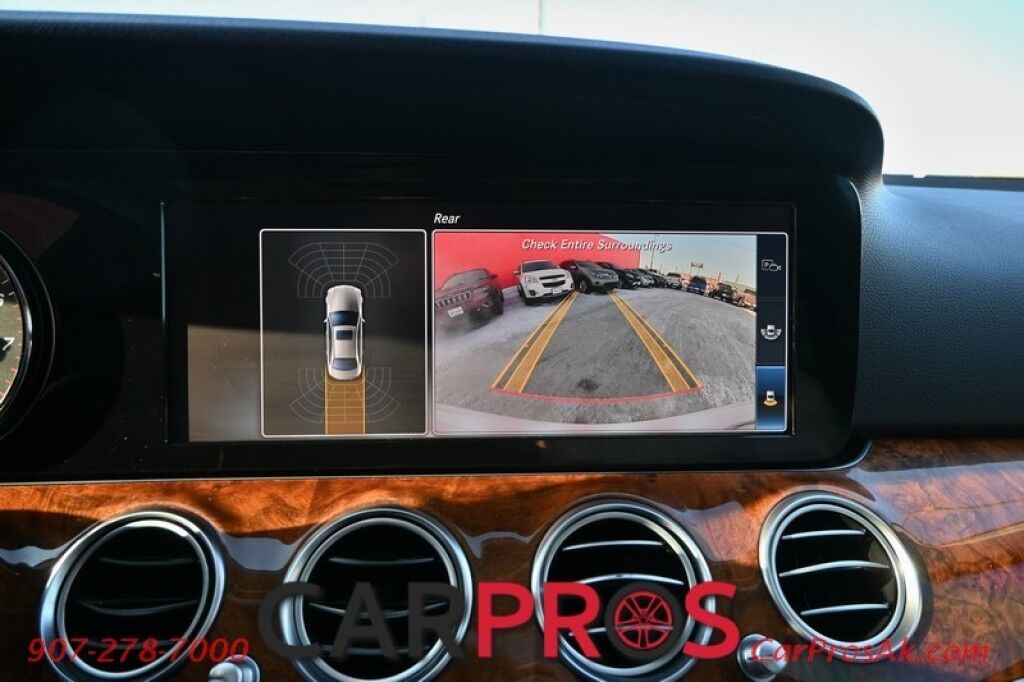 2018 Mercedes-Benz E300 4Matic AWD - Premium I Pkg - Sport Pkg - Power & Heated Leather Seats - Heated Steering Wheel - Burmester Sound System - Sunroof - Navigation - Blind Spot Alert - Burl Walnut Wood Trim - Bluetooth - Backup Camera - Front & Rear Park Assist Anchorage AK