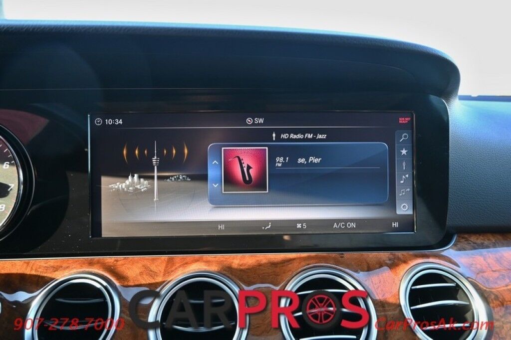 2018 Mercedes-Benz E300 4Matic AWD - Premium I Pkg - Sport Pkg - Power & Heated Leather Seats - Heated Steering Wheel - Burmester Sound System - Sunroof - Navigation - Blind Spot Alert - Burl Walnut Wood Trim - Bluetooth - Backup Camera - Front & Rear Park Assist Anchorage AK