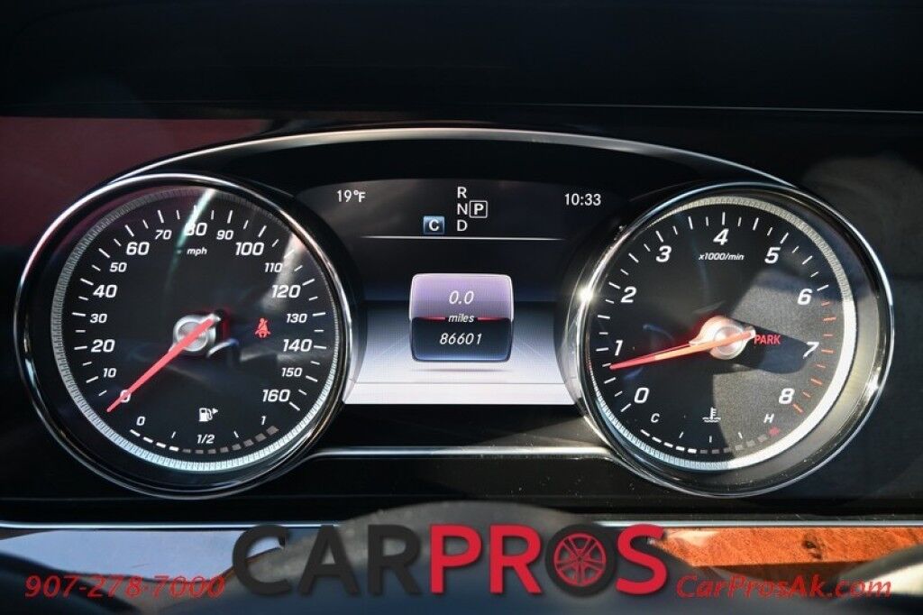 2018 Mercedes-Benz E300 4Matic AWD - Premium I Pkg - Sport Pkg - Power & Heated Leather Seats - Heated Steering Wheel - Burmester Sound System - Sunroof - Navigation - Blind Spot Alert - Burl Walnut Wood Trim - Bluetooth - Backup Camera - Front & Rear Park Assist Anchorage AK
