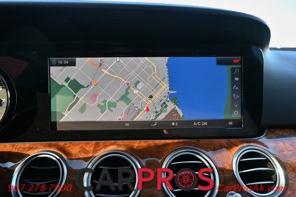 2018 Mercedes-Benz E300 4Matic AWD - Premium I Pkg - Sport Pkg - Power & Heated Leather Seats - Heated Steering Wheel - Burmester Sound System - Sunroof - Navigation - Blind Spot Alert - Burl Walnut Wood Trim - Bluetooth - Backup Camera - Front & Rear Park Assist Anchorage AK