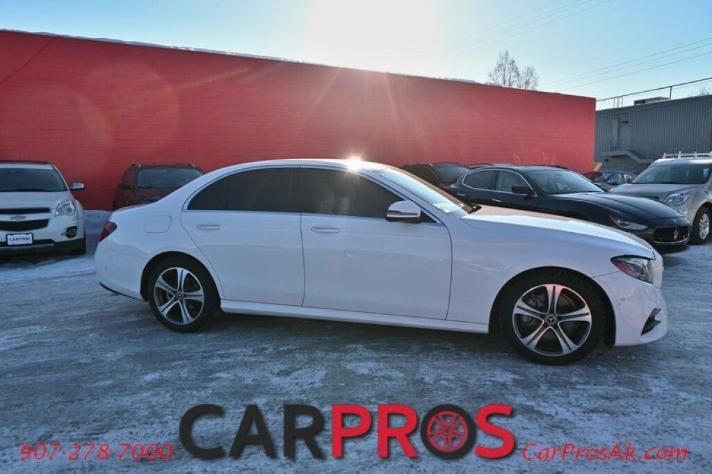 2018 Mercedes-Benz E300 4Matic AWD - Premium I Pkg - Sport Pkg - Power & Heated Leather Seats - Heated Steering Wheel - Burmester Sound System - Sunroof - Navigation - Blind Spot Alert - Burl Walnut Wood Trim - Bluetooth - Backup Camera - Front & Rear Park Assist Anchorage AK