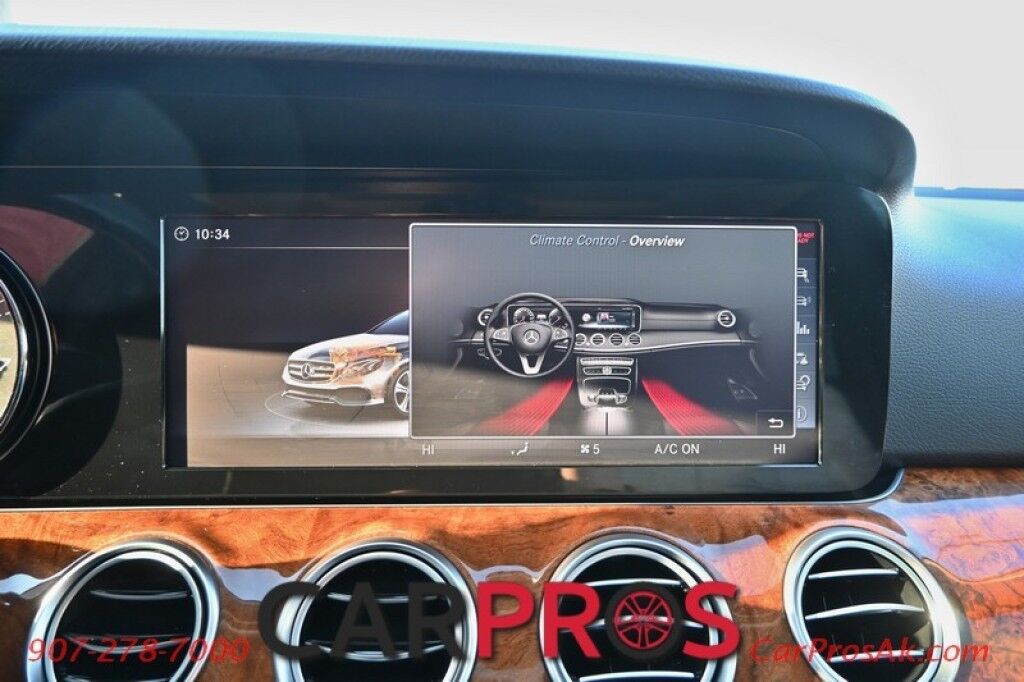 2018 Mercedes-Benz E300 4Matic AWD - Premium I Pkg - Sport Pkg - Power & Heated Leather Seats - Heated Steering Wheel - Burmester Sound System - Sunroof - Navigation - Blind Spot Alert - Burl Walnut Wood Trim - Bluetooth - Backup Camera - Front & Rear Park Assist Anchorage AK