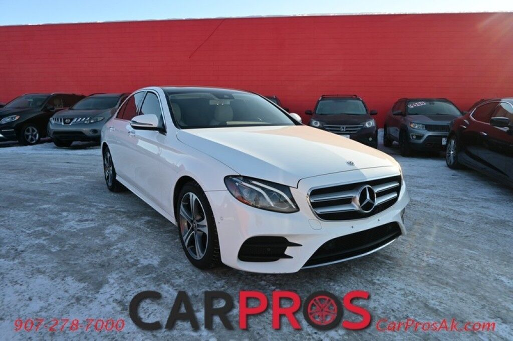 2018 Mercedes-Benz E300 4Matic AWD - Premium I Pkg - Sport Pkg - Power & Heated Leather Seats - Heated Steering Wheel - Burmester Sound System - Sunroof - Navigation - Blind Spot Alert - Burl Walnut Wood Trim - Bluetooth - Backup Camera - Front & Rear Park Assist
